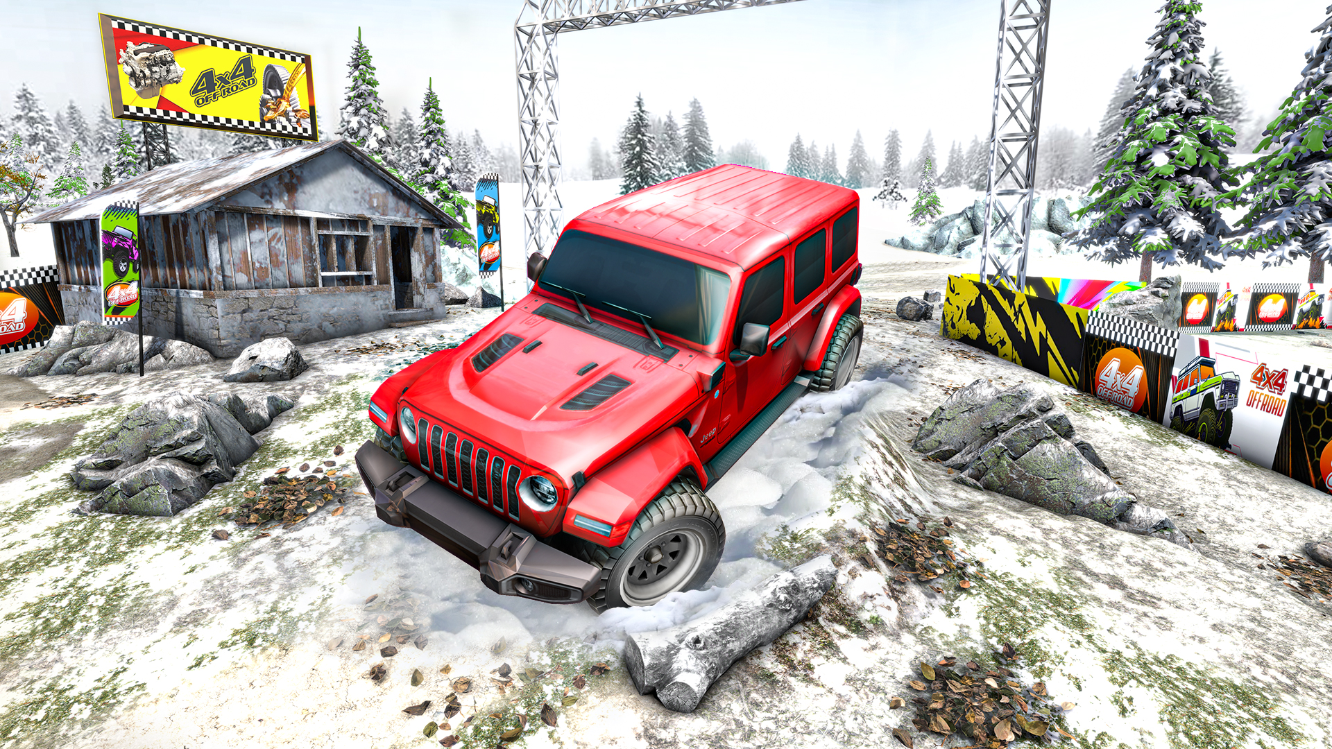 Offroad SUV 4x4 Driving Simulator Game, Offroad Jeep Driving Simulator ...