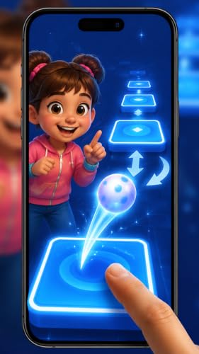 Music Arcade Ball Hop Jump - Magic Color Games – vue 8