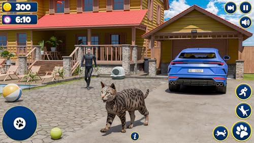 Meu simulador de gatinhos virtuais: gatinhos travessos e fofos, simulador de vida de bichinho 2025