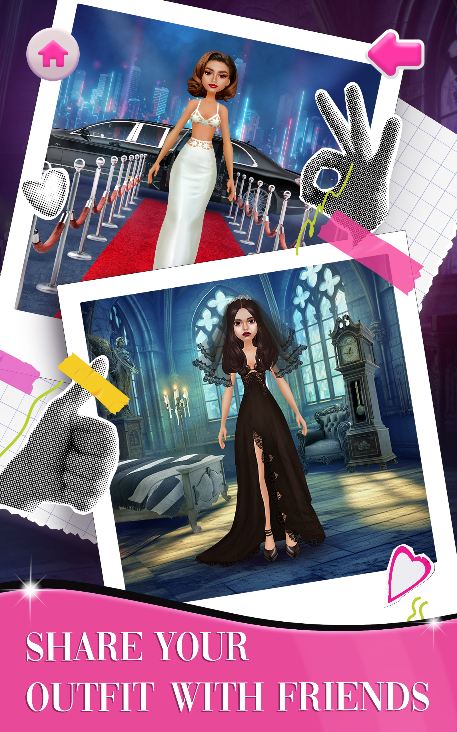 Fashion Stylist: Dress Up & Makeup Games