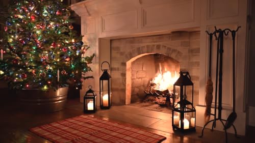 Cozy Christmas ASMR Fireplace Ambience Screensaver For Fire TV – vue 5