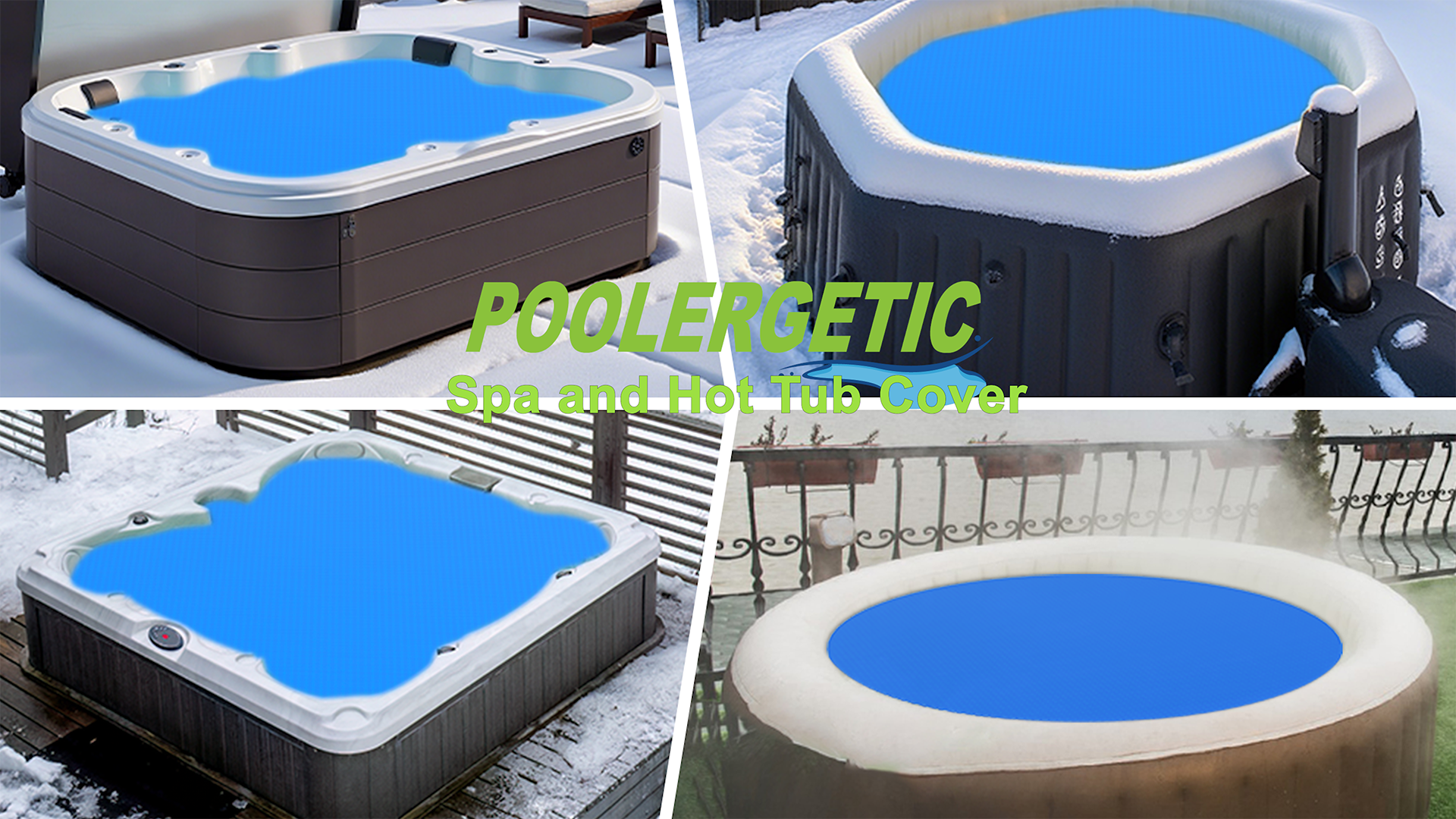Cobertor burbuja para jacuzzi 8 ft redondo miniatura 7