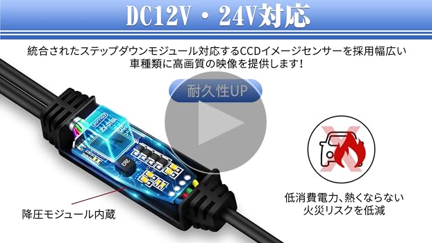 Amazon.co.jp: 【マルチ互換性改良】バックカメラ リアカメラ