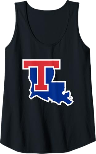 Miniatura 7 de Camiseta sin mangas con licencia oficial de Louisiana Tech Bulldogs Icon Negro,Jaspeado Oscuro,Gris Jaspeado