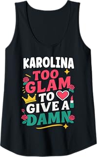 KAROLINA Personalized Women's Gift Custom KAROLINA Tank Top