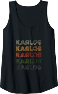 Love Heart Karlos Tee Grunge Vintage Style Black Karlos Tank Top