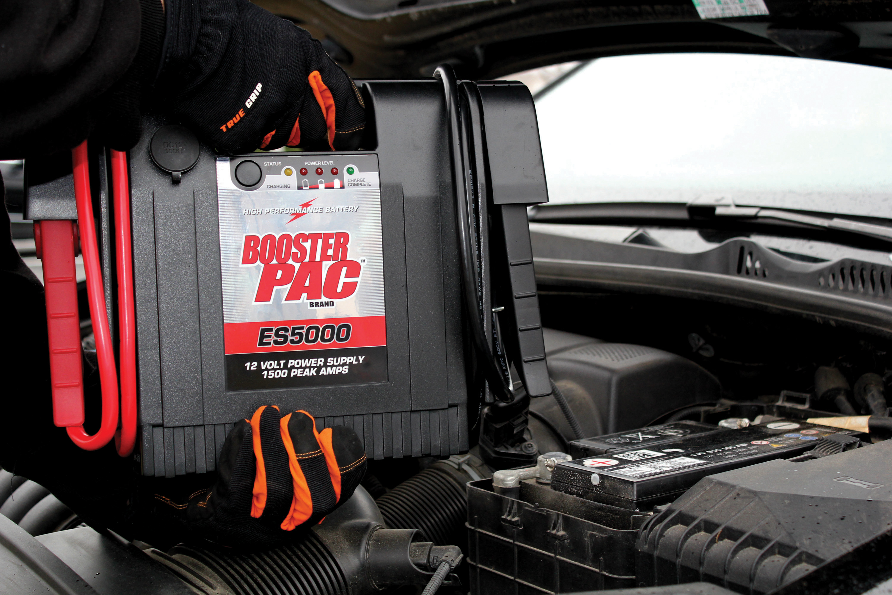 Clore Automotive Booster PAC ES5000 1500 Peak Amp 12V Jump Starter :  Automotive