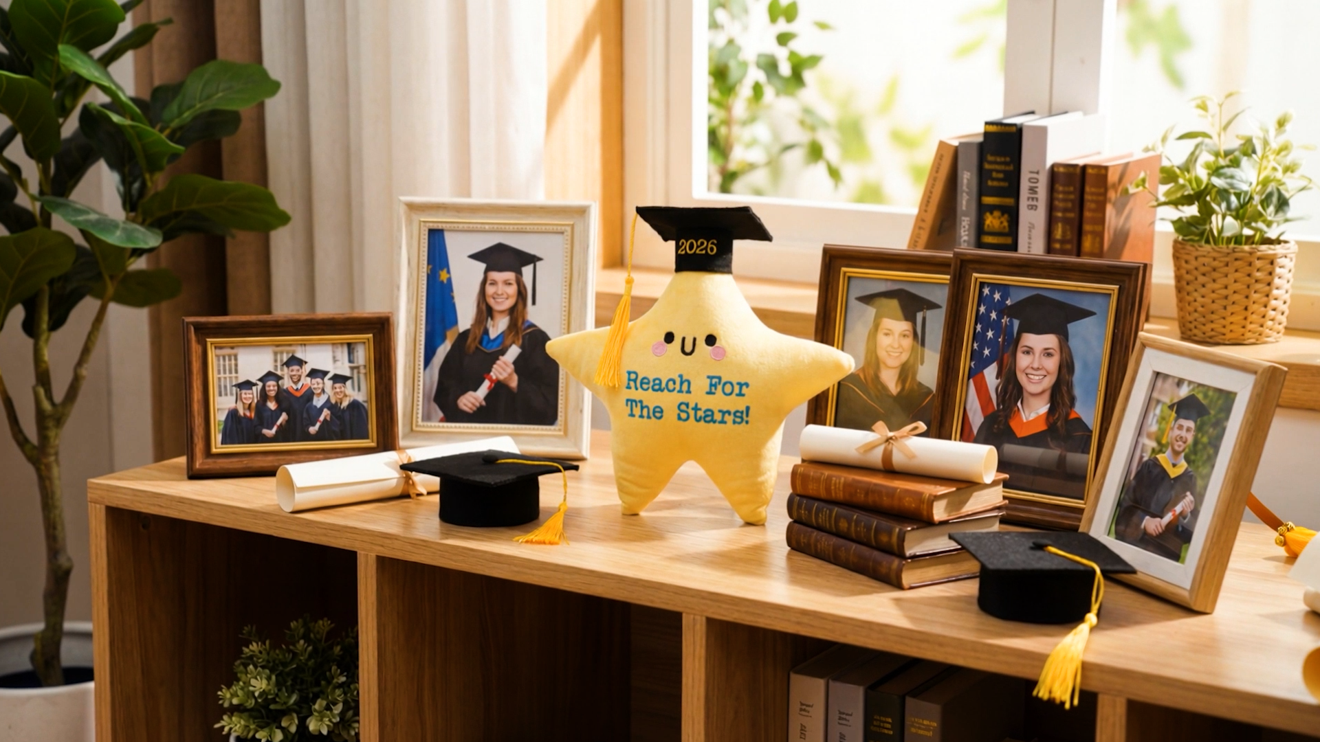 Amazon.com: Motionchic Graduation Gift 2026 Star Stuffed Animal