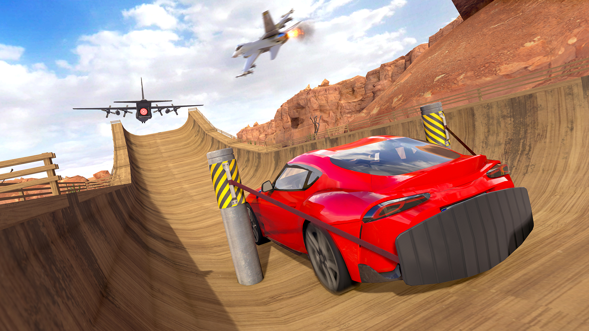 Large Car Jump Ramp Car Jump - Mega Extreme Ramps - App on Amazon Appstore