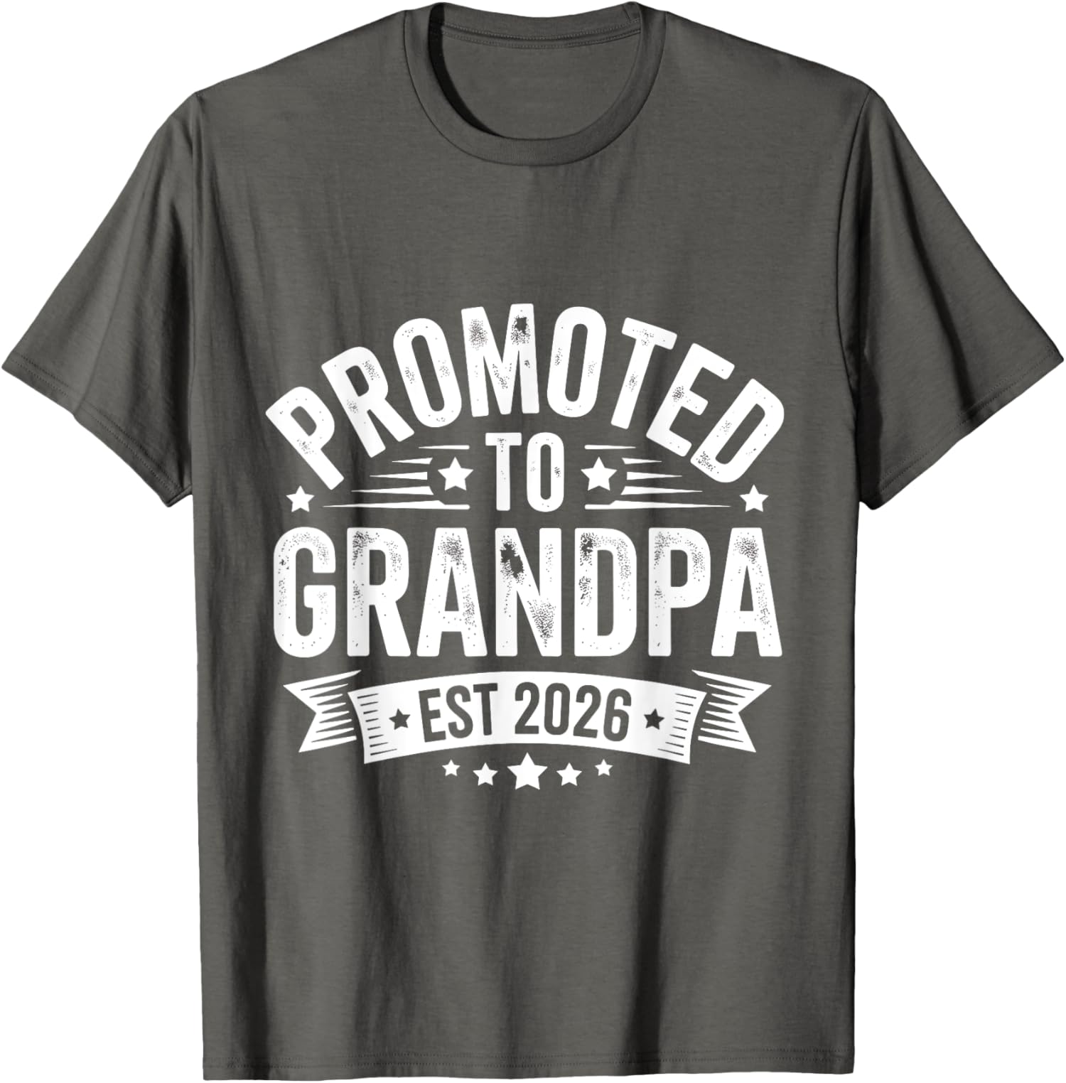 Beförderung zu Opa Großeltern Baby Design Fun Unisex T-Shirt - Bild 5 von 12