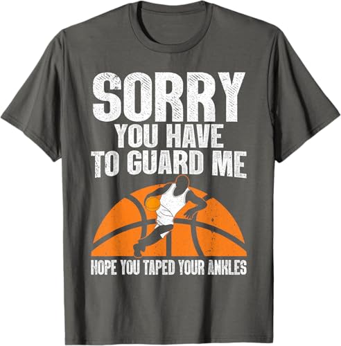 Miniatura 18 de Funny Basketball For Men Women Sports Game Basketball Player T-Shirt Black,Navy Blue,Asphalt Grey,Cranberry Red,Olive Green,Dark Heather