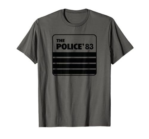 The Police Rock Music Band Boys 83 Camiseta
