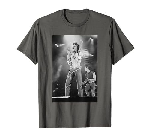 Michael Jackson En Vivo En Aintree Para Bad Tour 1988 Camiseta