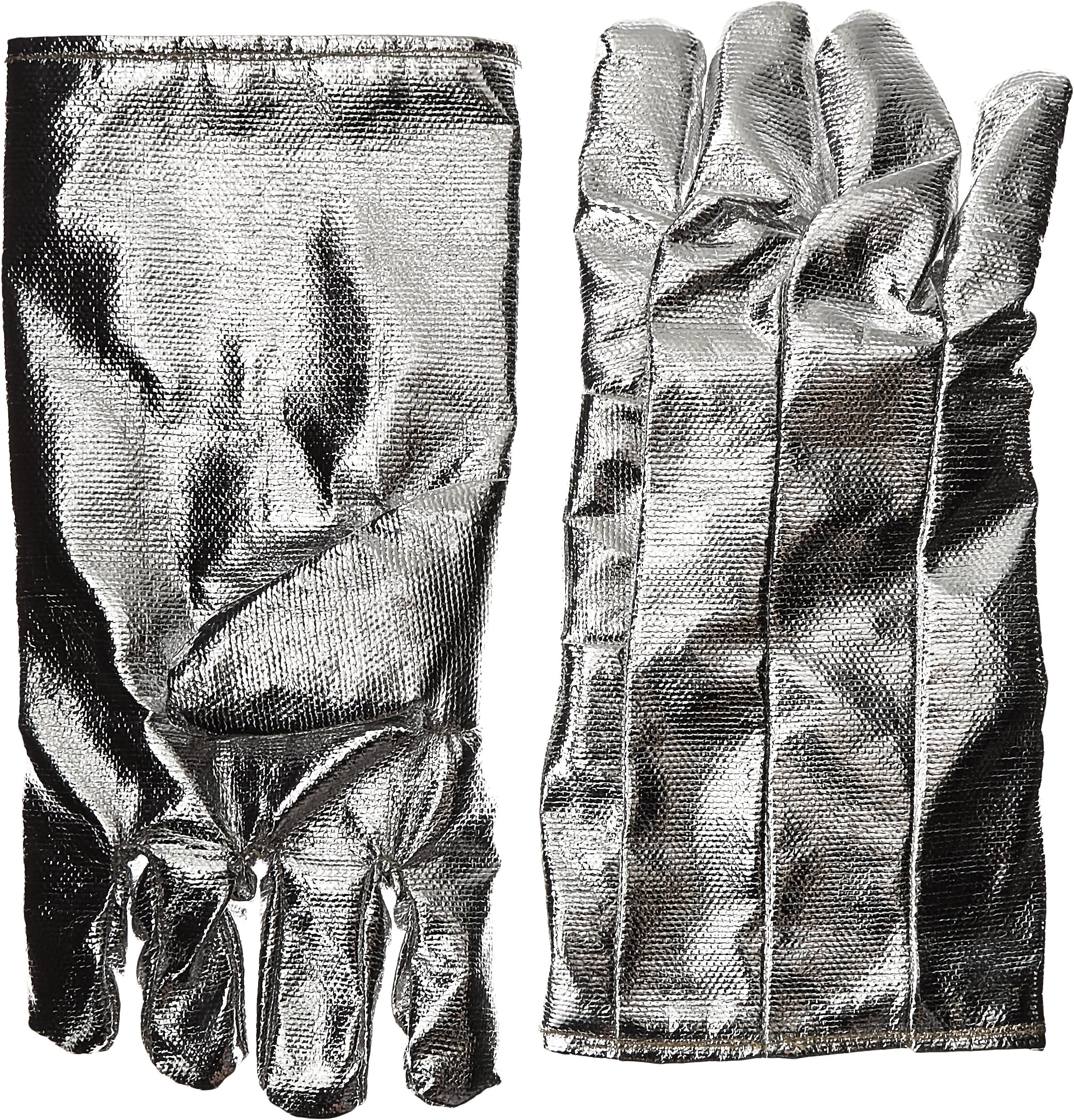 2100019 Aluminized Zetex Insulating Gloves, 14"