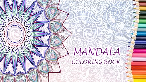 Mandala Coloring Book for Me and Friend