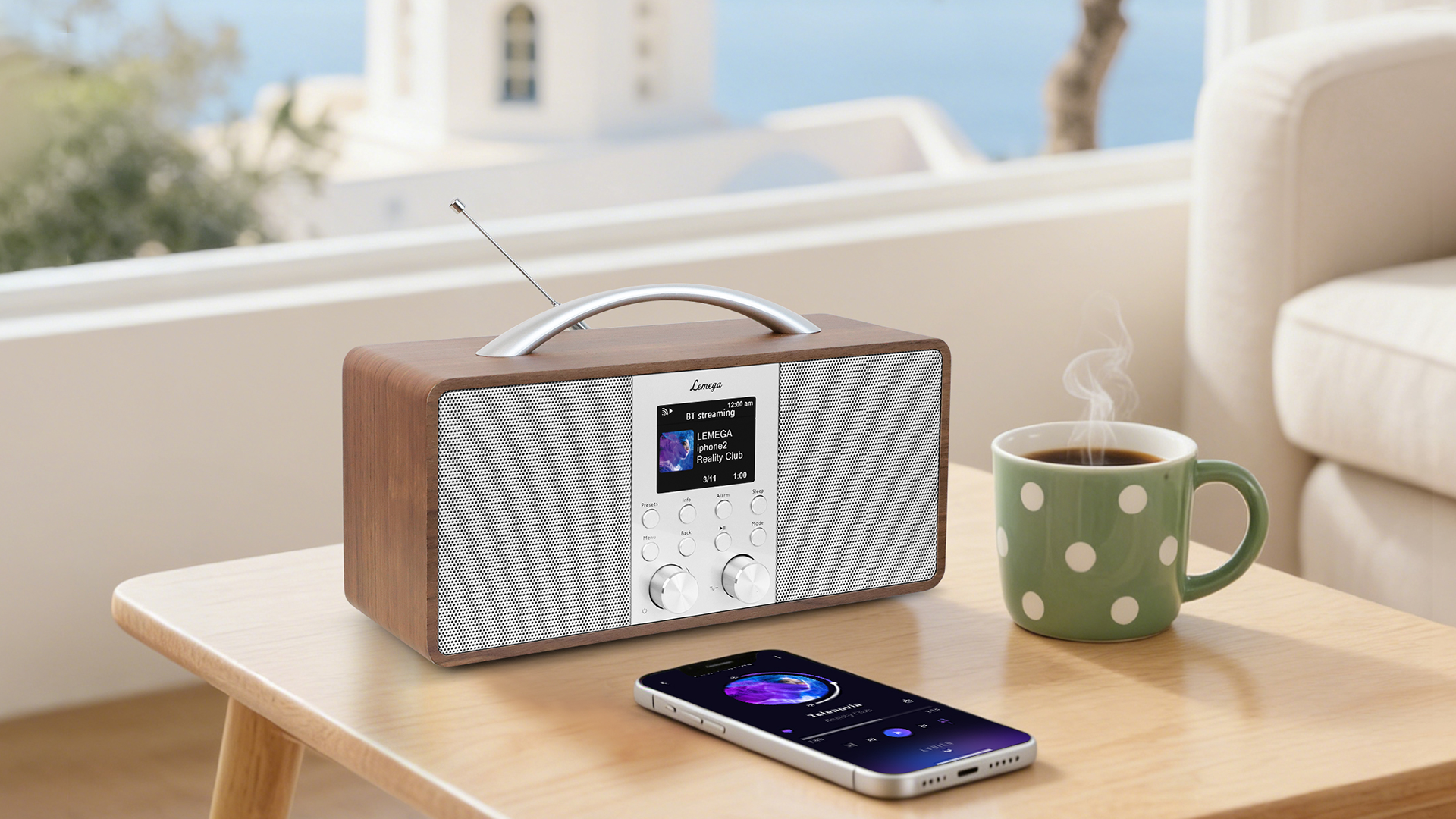 Amazon.com: Lemega IR6 Internet Radio with Podcasts & Bluetooth