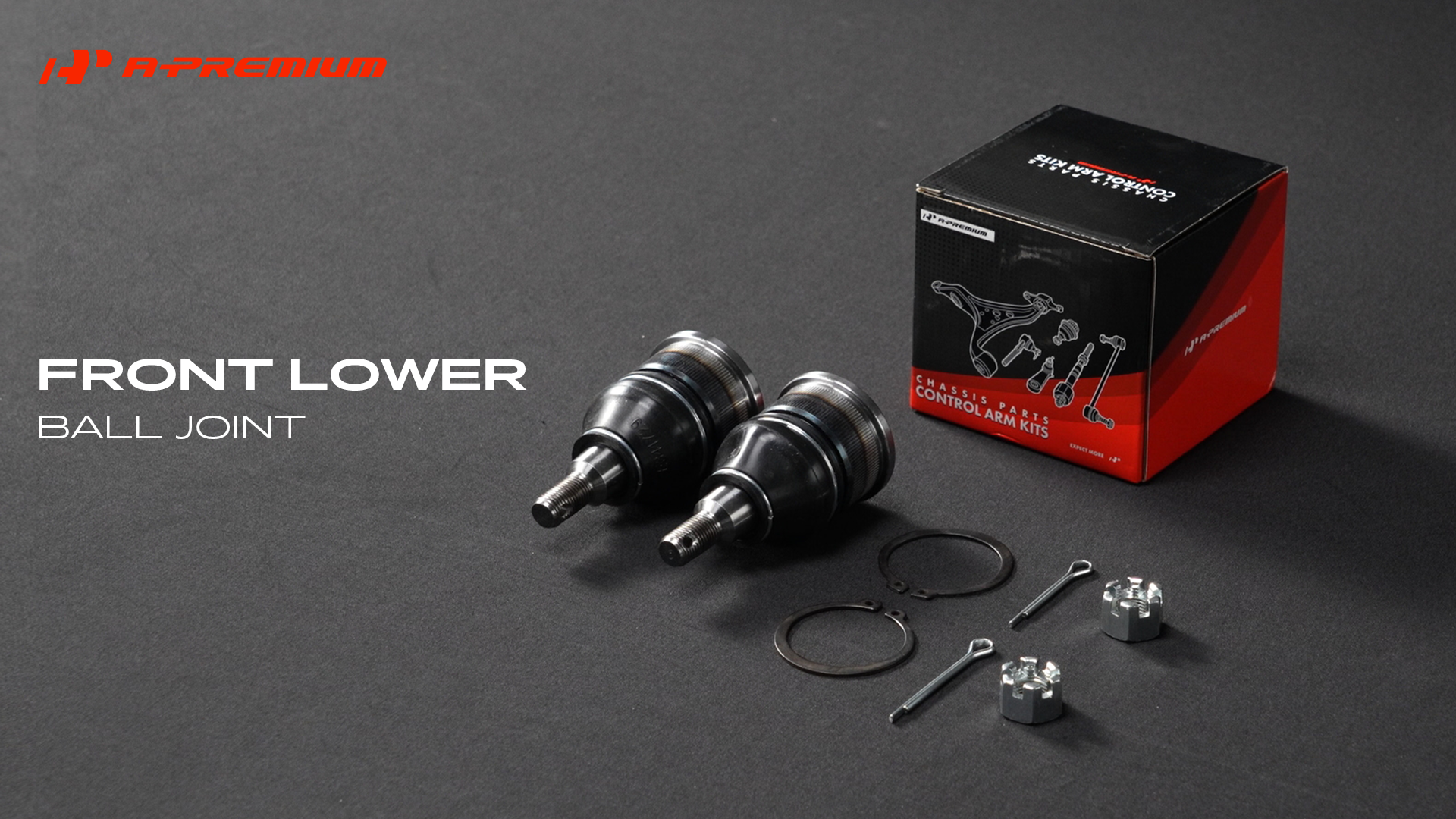 Amazon.com: A-Premium 2 x Front Lower Ball Joint, Compatible