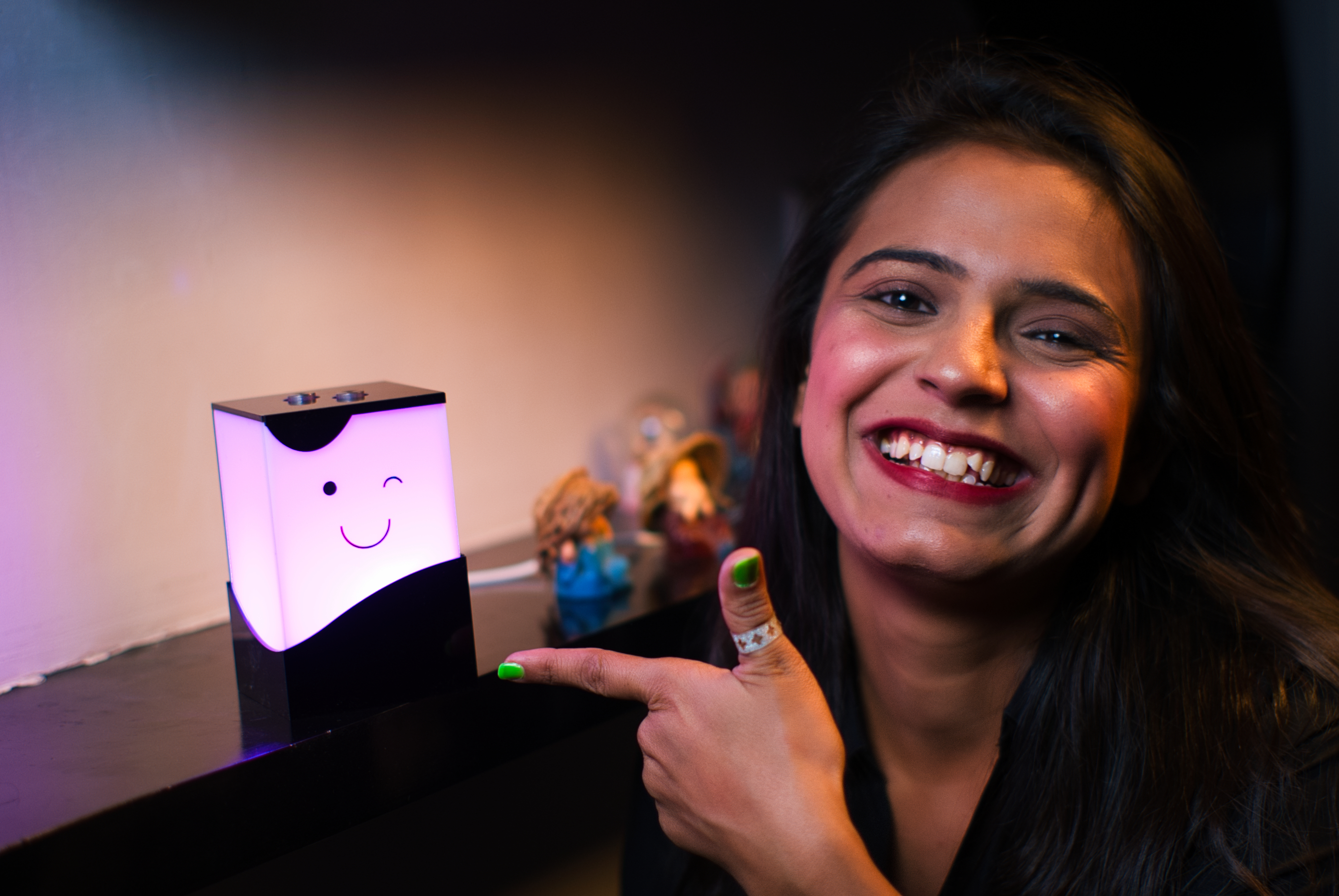 ZOCI VOCI Telepathy Friendship Lamp | No Subscription Long