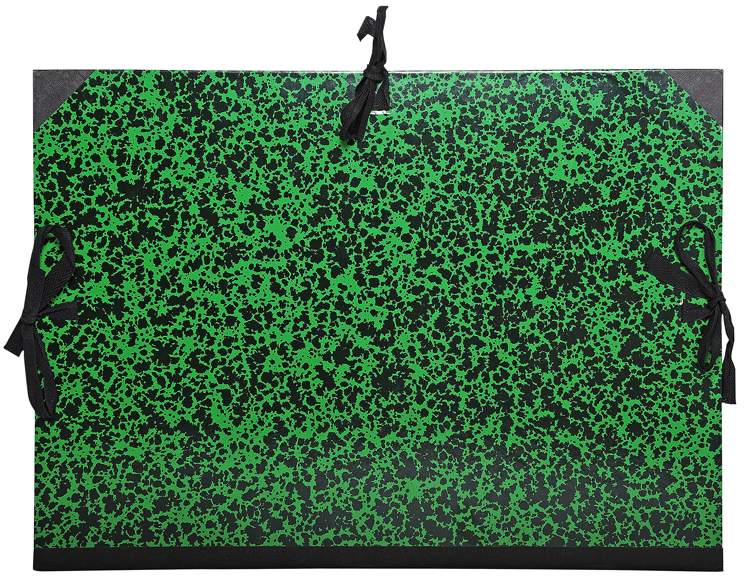 Exacompta - 532600E - 1 tablero de dibujo Annonay - con cintas de tela - lona trasera y esquinas - dimensiones 47 x 62 cm - formato para archivo A2 (420 x 594 mm) - color verde