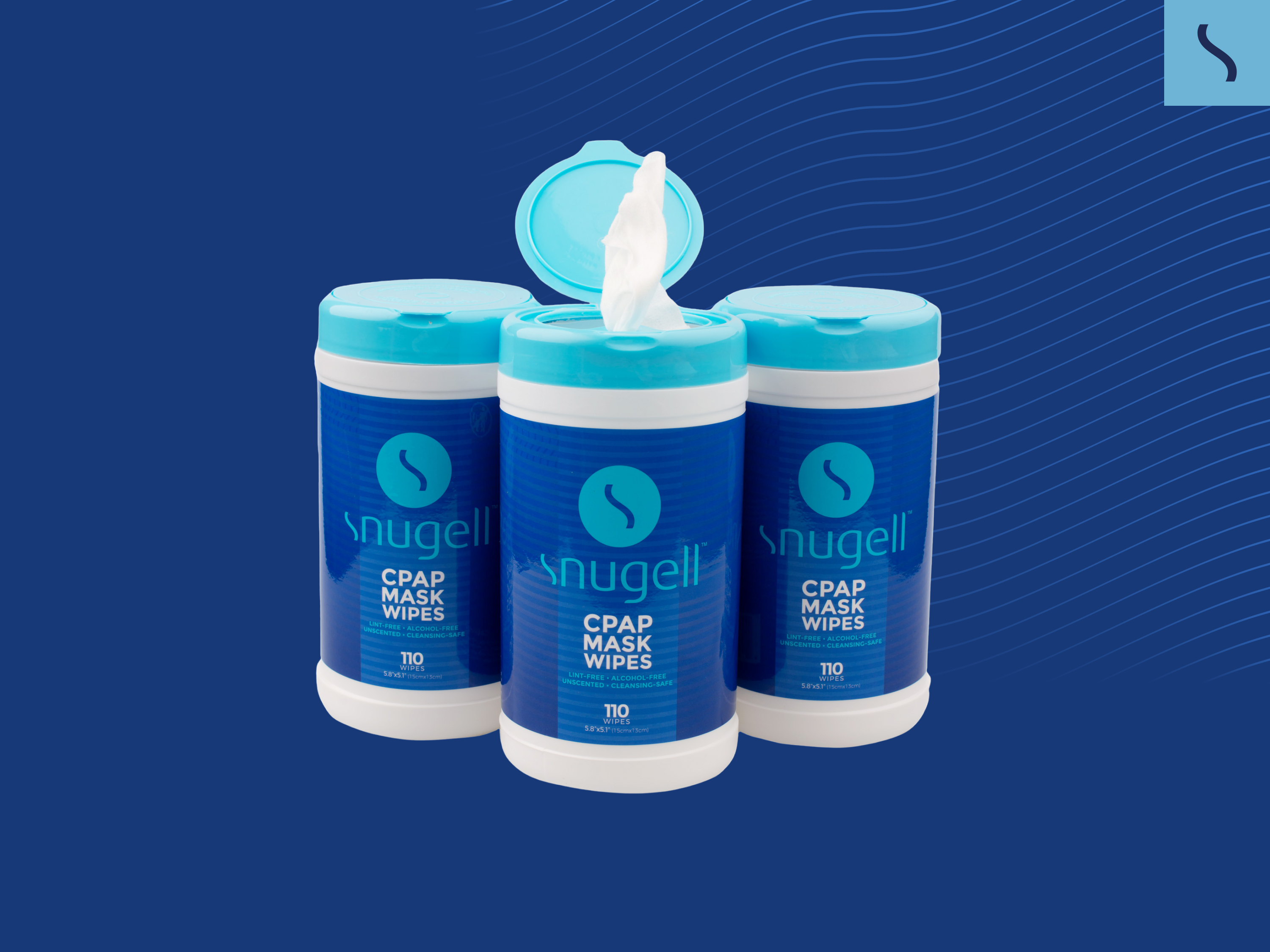 Amazon.com: Snugell Unscented CPAP Mask Wipes – 110 Count –100 