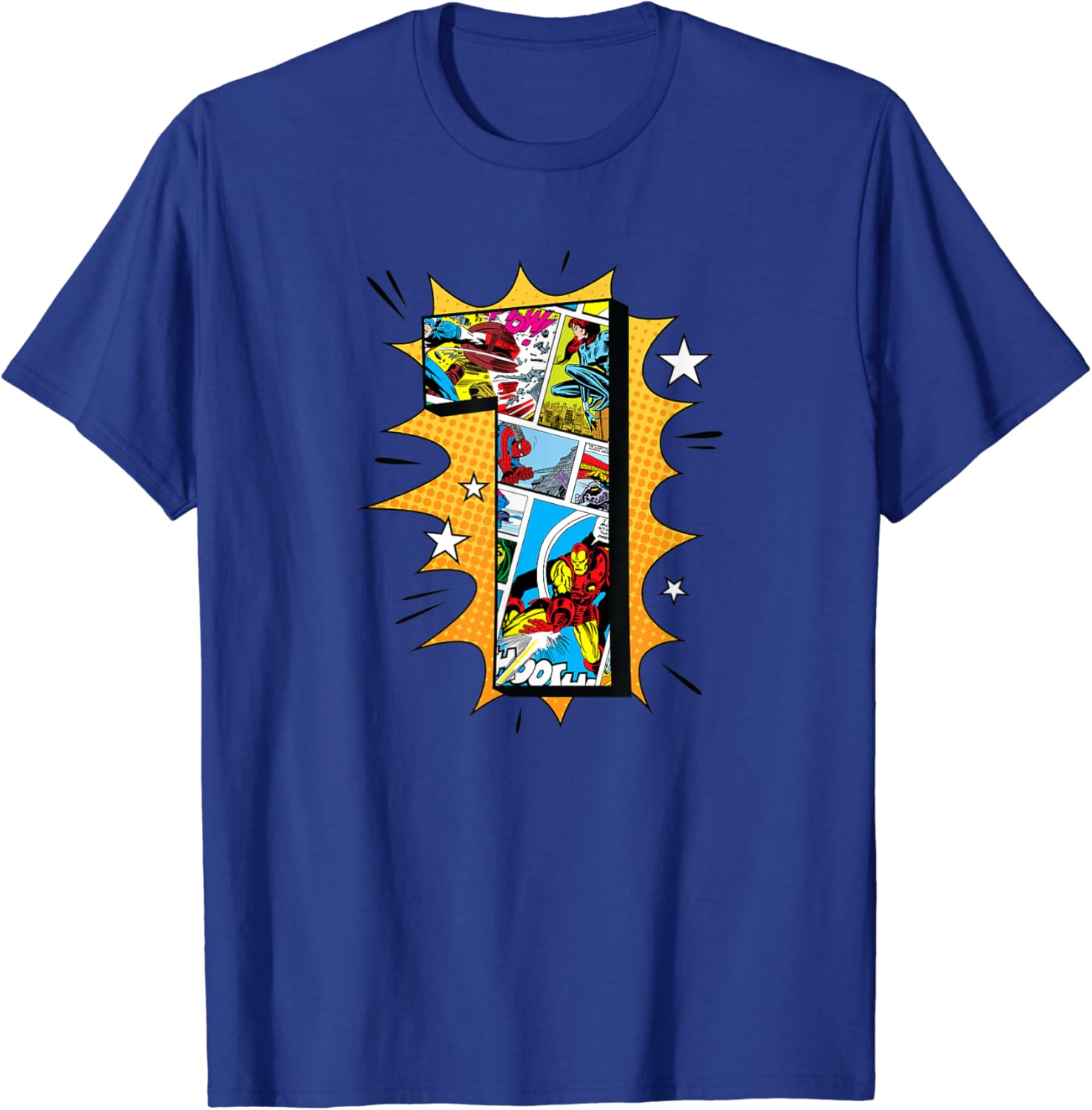 Marvel birthday t shirts Clearance