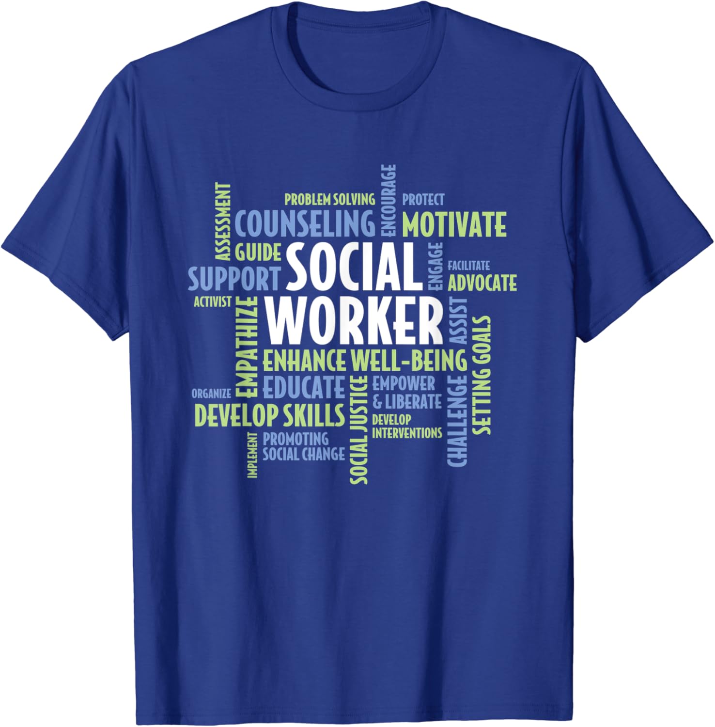 Social worker t shirts for sale Clearance