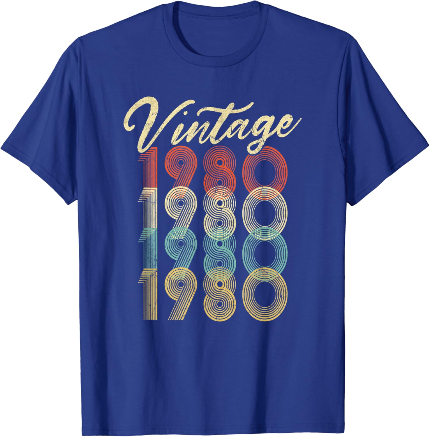 Vintage 1980 shirt amazon Clearance