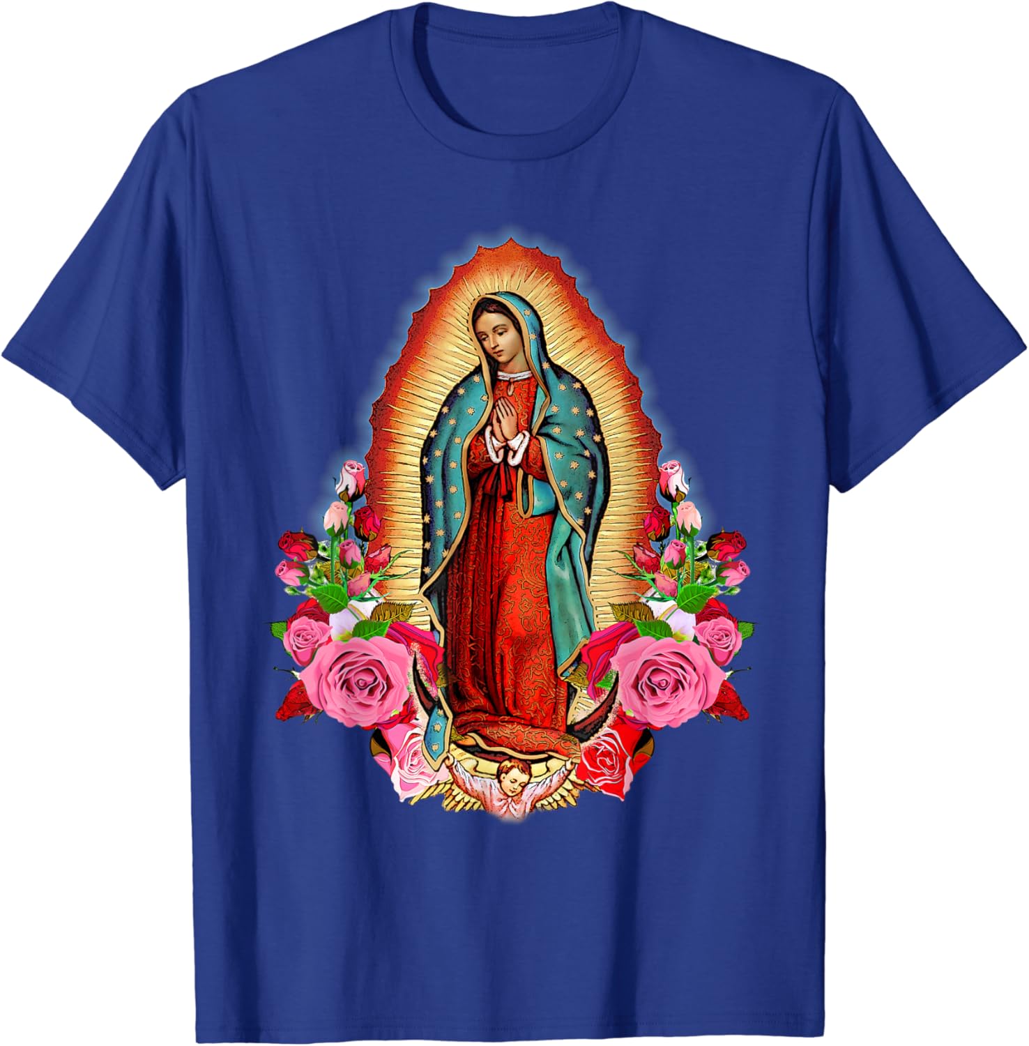 Virgin mary t shirt Clearance
