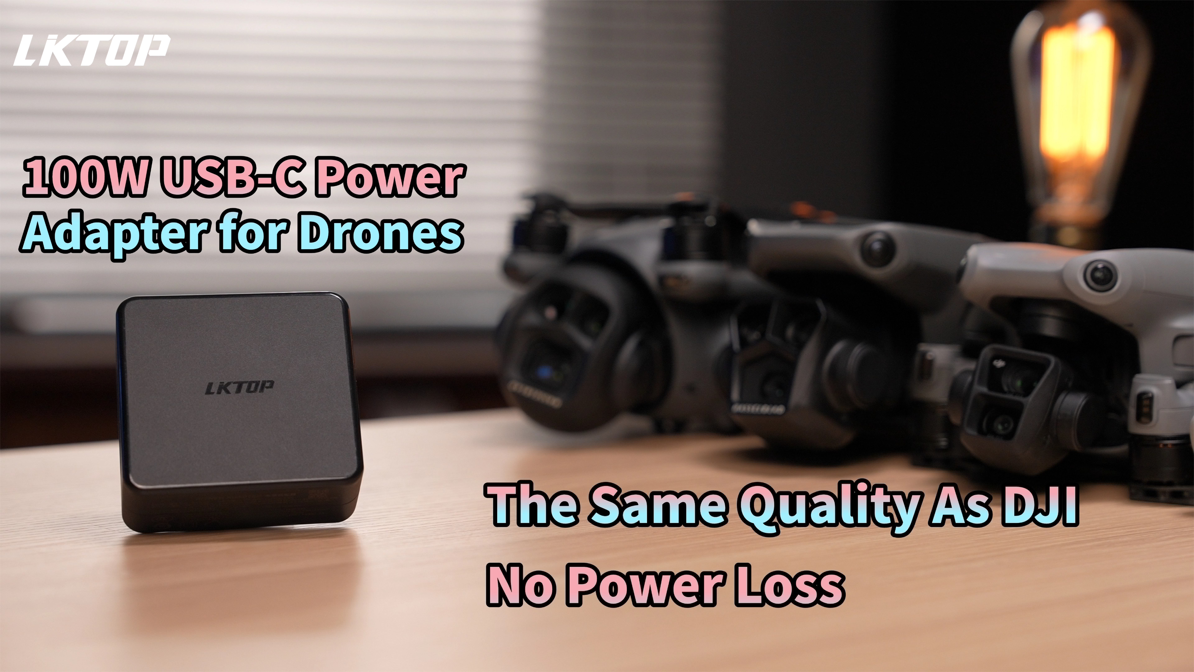 LKTOP 100W USB-C Power Adapter