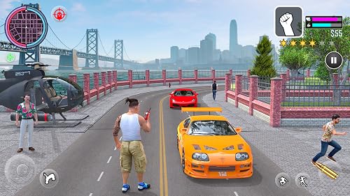 Real Gangster Hero Crime City: Offline Mafia Vegas Battle Street Fighting 3D Games – vue 3