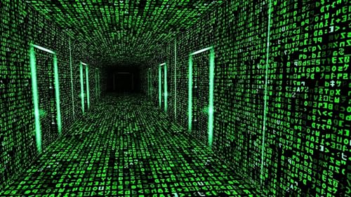 Matrix Code Rain Screensaver 4k no ads