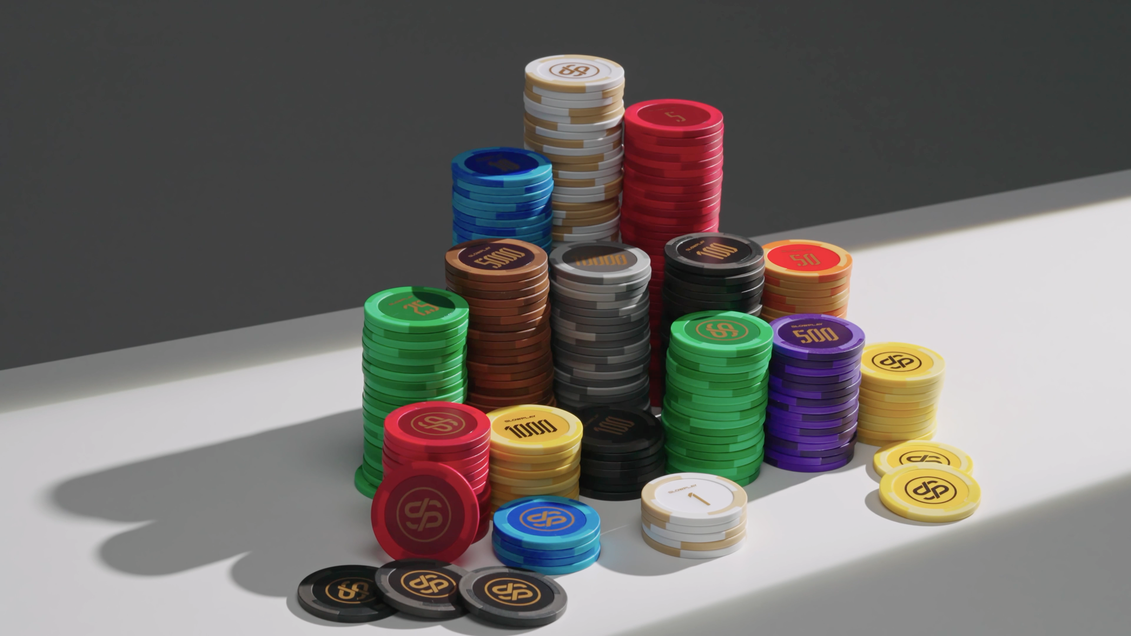 SLOW PLAY Godel ポーカーチップセット オリジナルカスタム SLOW PLAY Godel ポーカーチップセット オリジナルカスタム