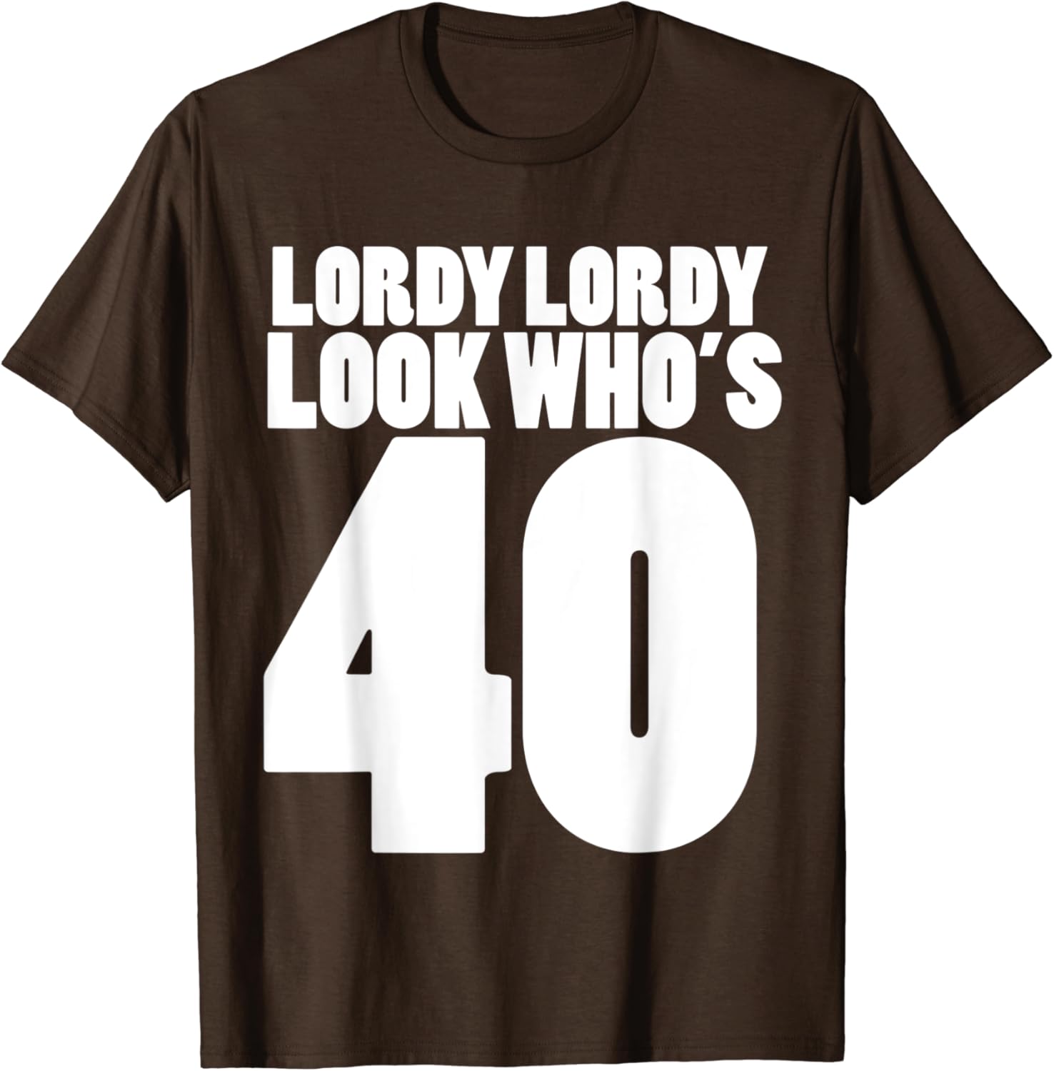 Look who's 40 t shirt Clearance
