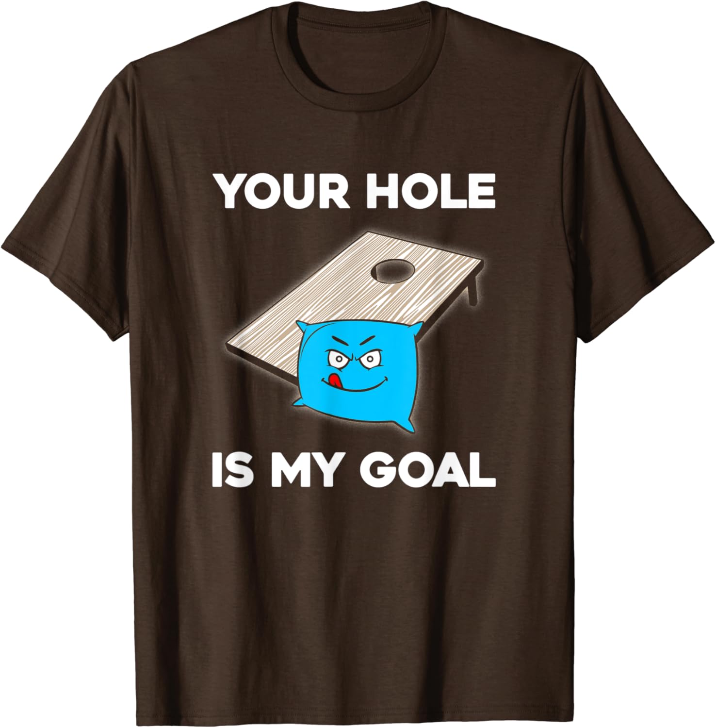 Your hole is my goal t shirt Clearance