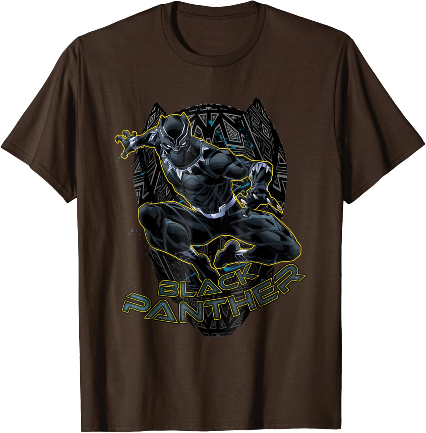 Marvel black panther t shirt Clearance