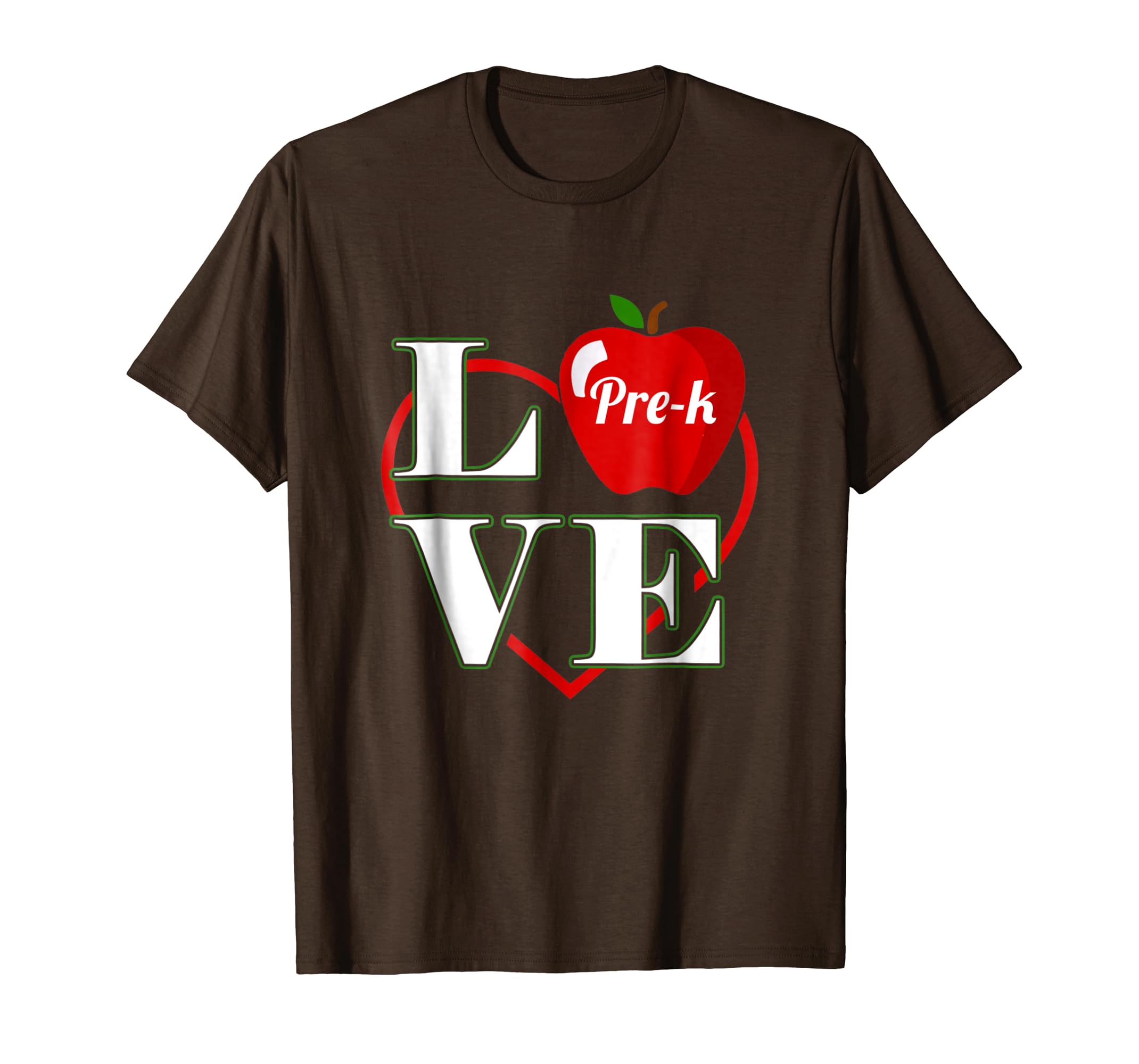 Clothing Pre-k Love T-Shirt: Amazon.com: