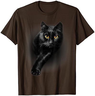 Black cat tshirt Outlet