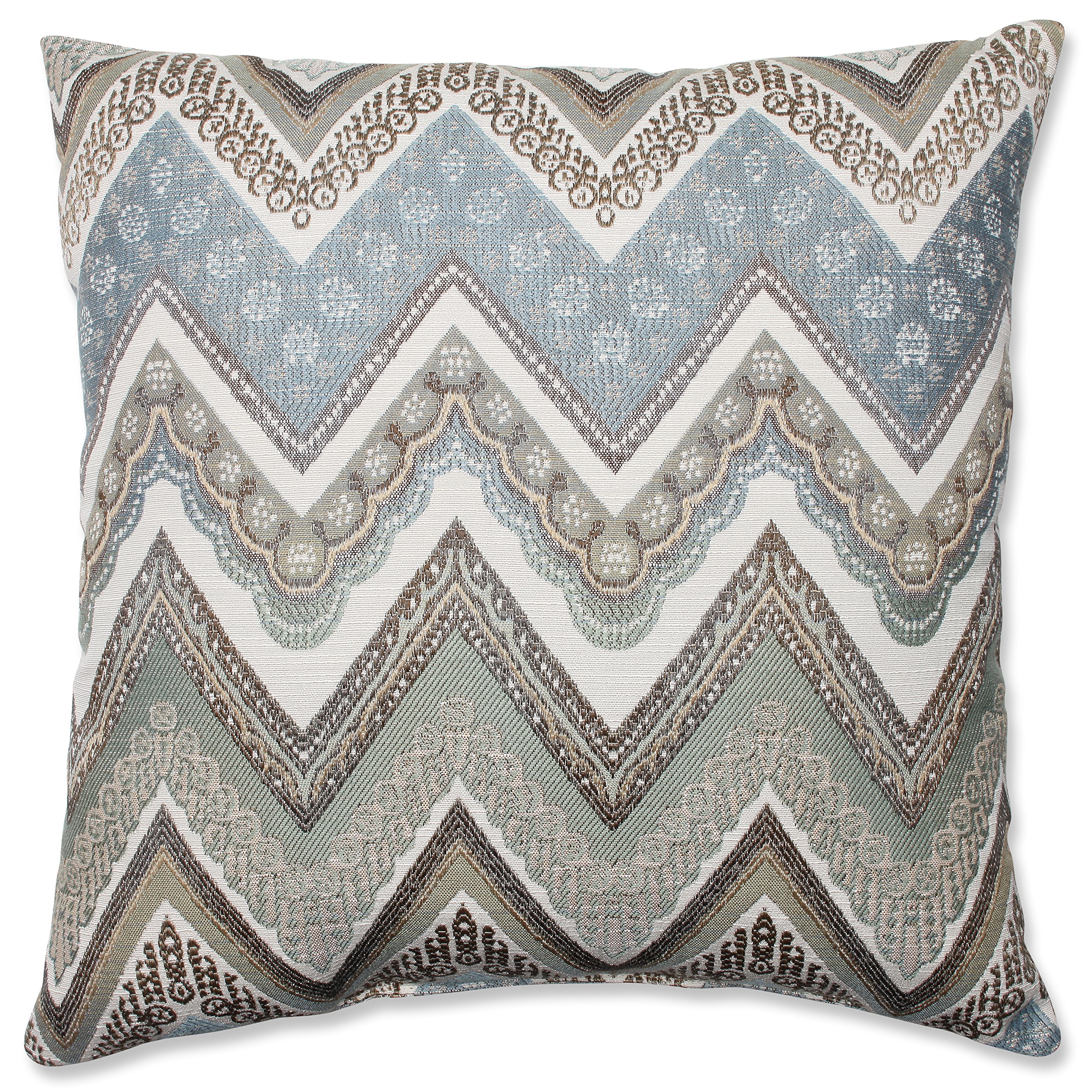 Pillow Perfect Indoor Cottage Mineral, 18-inch Throw Pillow, Blue