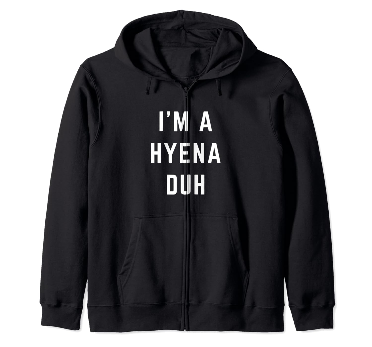 i'm a hyena duh easy halloween costume shirts