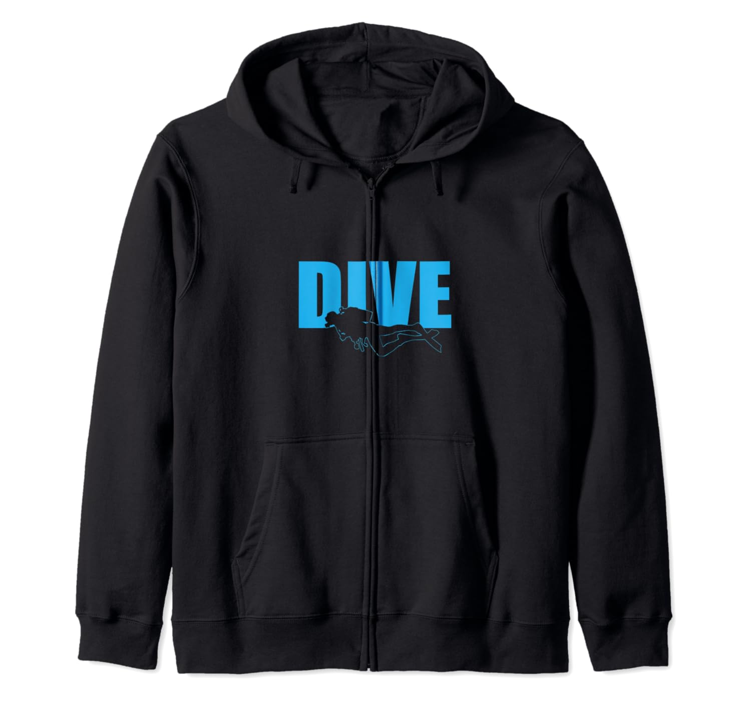Dive Scuba Diving Ocean Exploration Zip Hoodie Clothing