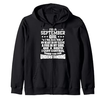 september girl hoodie