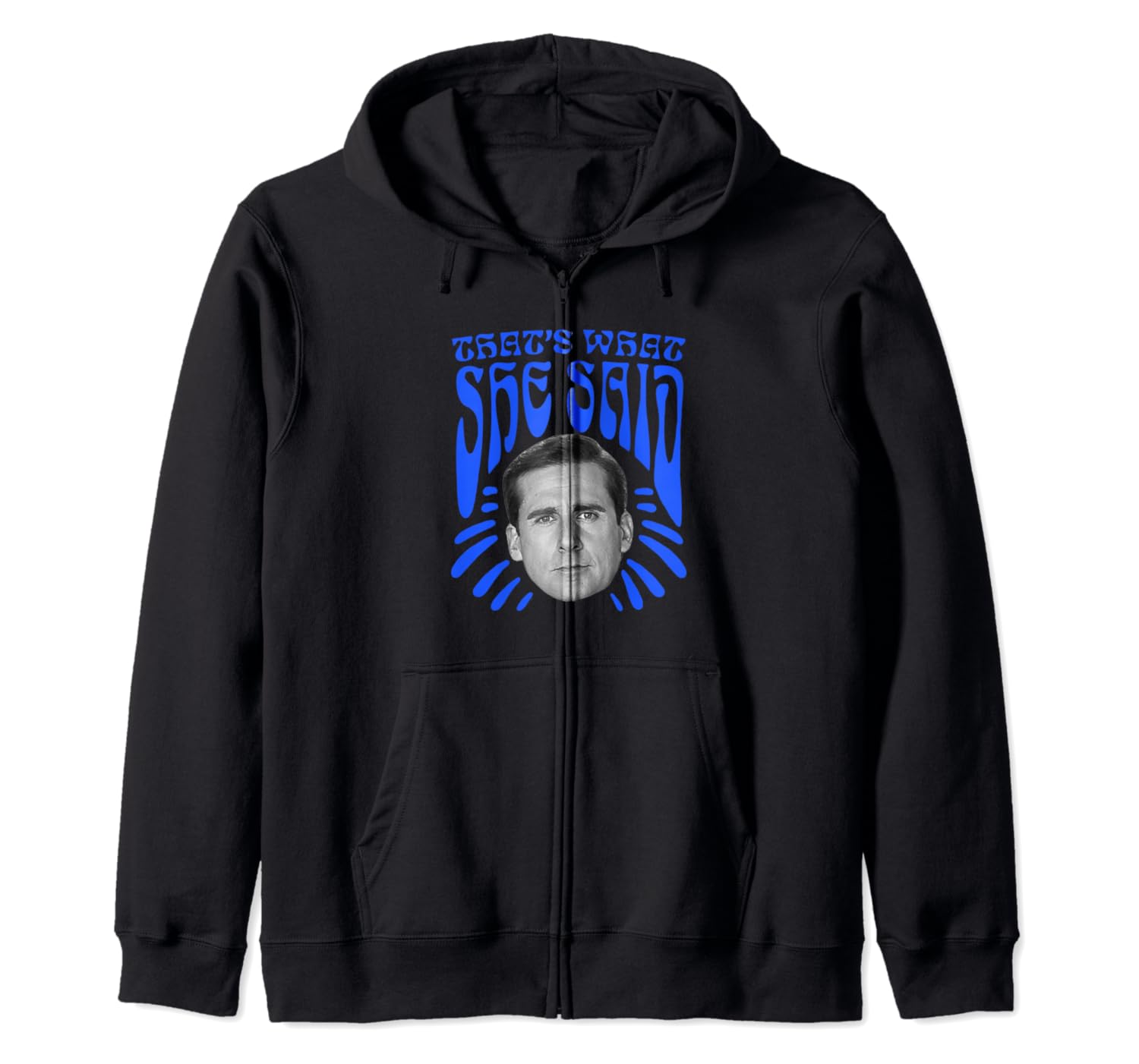 The Office Psychedelic That's What She Said Zip Hoodie