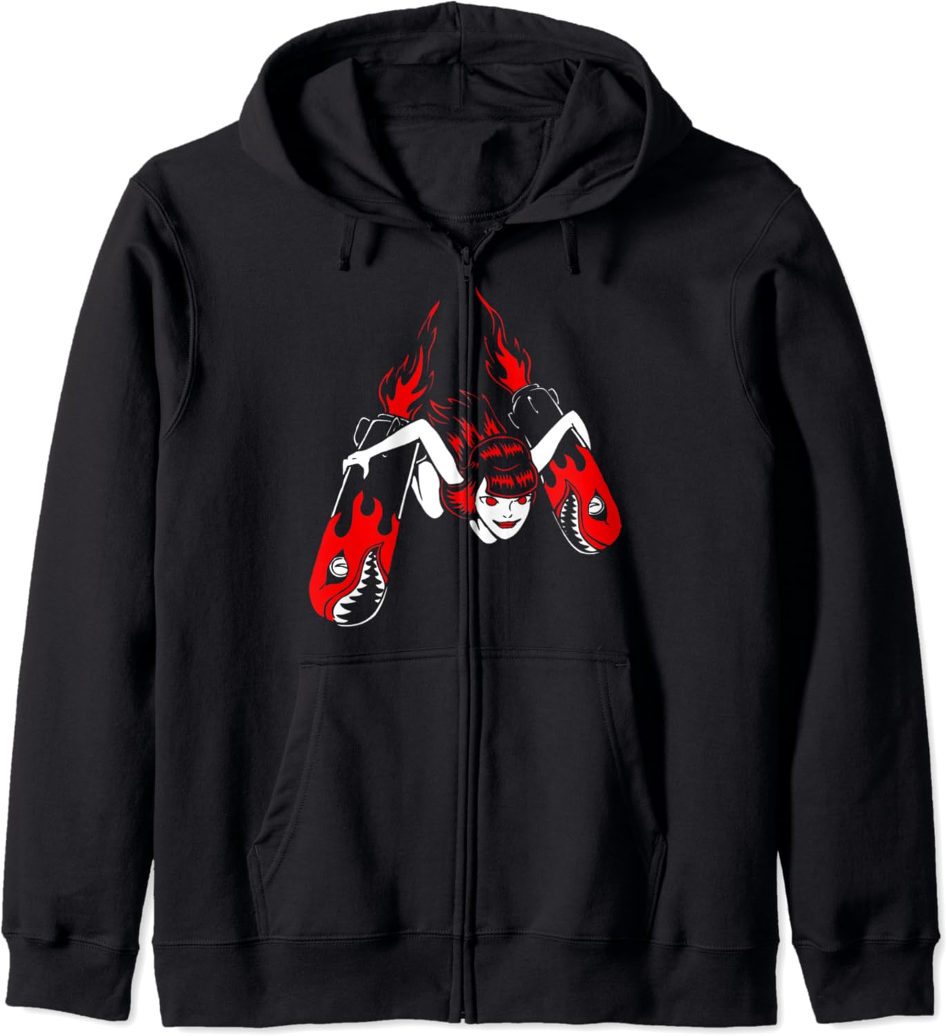 Amazon Com Kamikaze Girl Nose Art Lowbrow Old School Tattoo Zip Hoodie Clothing Shoes Jewelry Amazon Com Kamikaze Girl Nose Art Lowbrow Old School Tattoo Zip Hoodie Clothing Shoes Jewelry