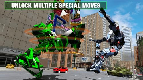 Crocodile Transformation Robot Shooting Games 2026 - Real Transformer Simulator War – vue 8