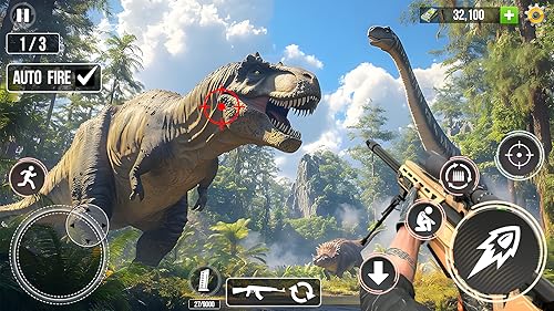 Ultimate Dinosaur hunter Game - Play as a true animal hunter sniper in realistic dino hunting safari simulator maps. Hunt dangerous creatures in jungle animal hunting games 2026 – vue 4
