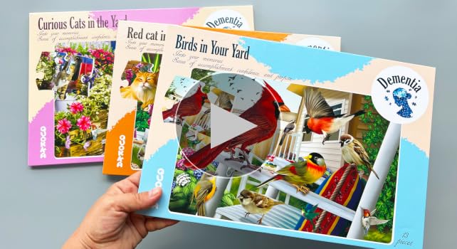 Amazon.com: QUOKKA 13 Piece Dementia Activities for Adults - 3 Set