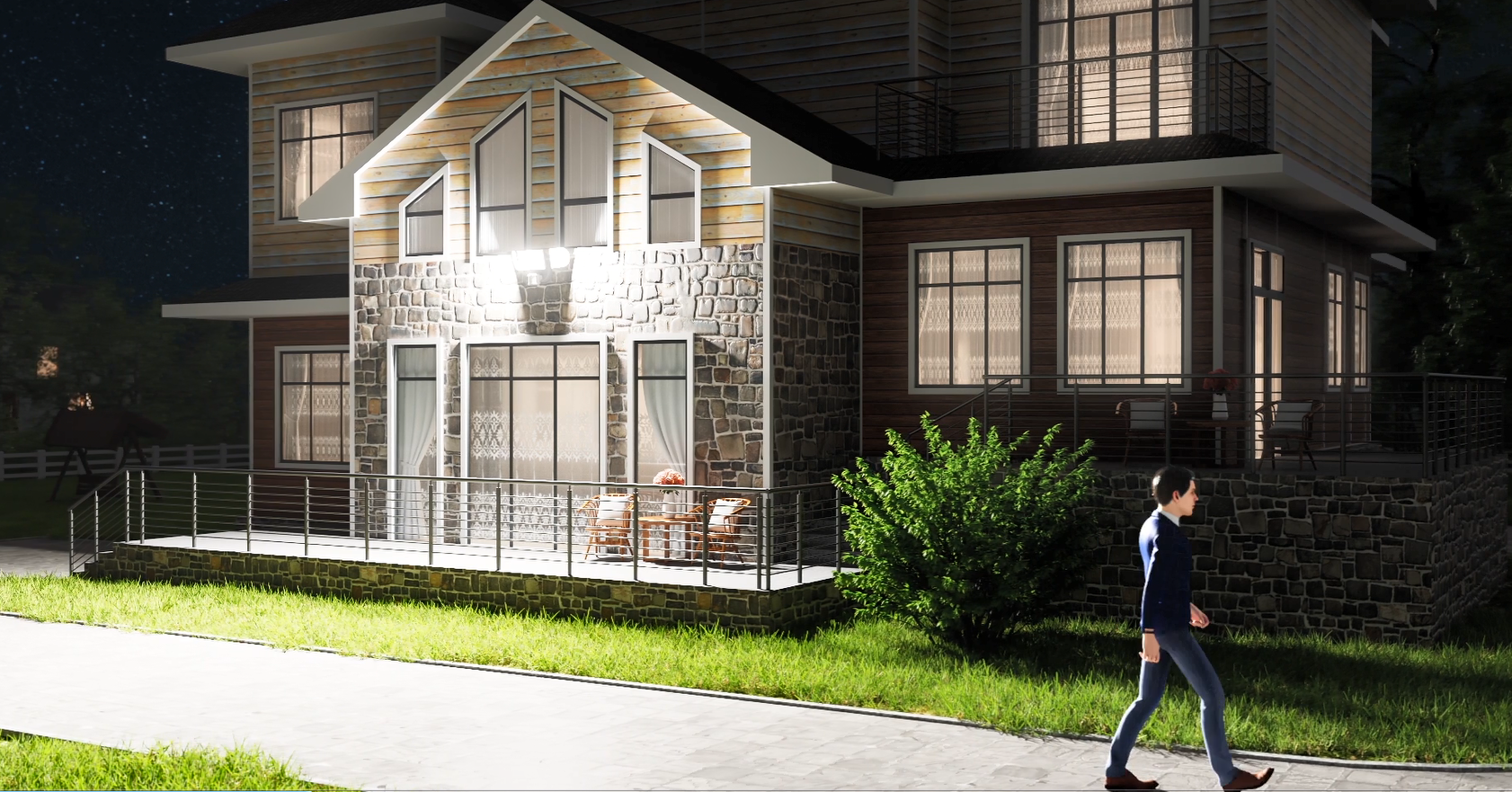 150W Motion Sensor Lights Outdoor for Outside, 15000LM LED Flood