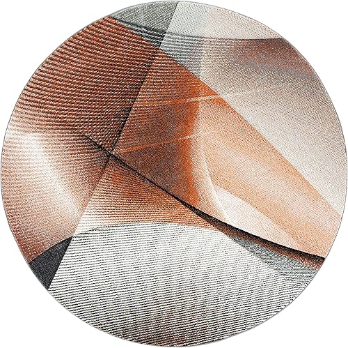 Vista 63 de SAFAVIEH Hollywood Collection - Alfombra decorativa de 2 pies 3 pulgadas x 4 pies, beige y azul, diseño moderno de mediados de siglo, no desprende