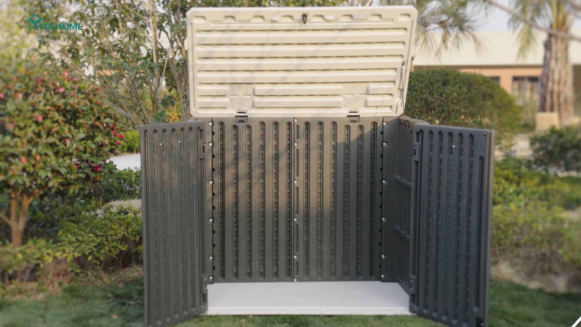 Amazon.com: YITAHOME Outdoor Horizontal Storage Sheds w/o Shelf