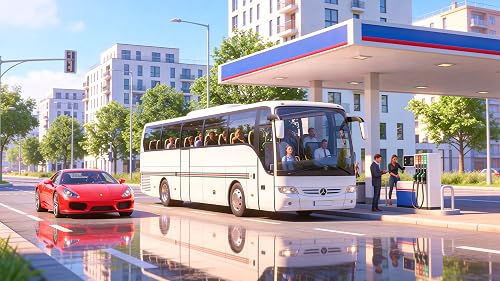 City Coach Bus Simulator 3D: Bus Driving Games 2026 – vue 4